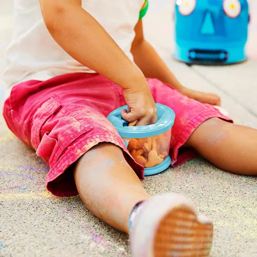 Miniatura 7 de Munchkin® Stay PutTM - Platos de ventosa, cuencos y vasos de aperitivos para niños pequeños (azul/verde/morado)