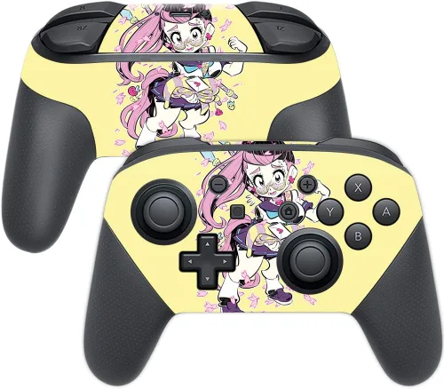 Miniatura 26 de MightySkins Skin compatible con Nintendo Switch Pro Controller - Alien Battle Funda protectora de vinilo duradera y única Fácil de aplicar