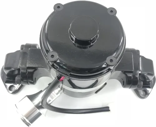 Miniatura 3 de Big Block Chevy Bomba de agua eléctrica de aluminio de alto flujo BBC 396-454-502 35+ GPM (negro)