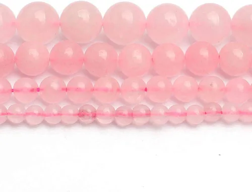 Miniatura 28 de 6mm Cuentas Redondas de Granate para Hacer Joyería DIY, Poder Curativo de Cristal, Piedras Preciosas Sueltas para Hacer Pulseras y Collares, Hilo