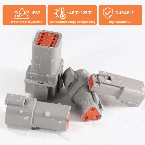 Miniatura 3 de Kit de conectores DT de 366 piezas, 28 kits de conectores DT, 2 3 4 6 8 12 pines, herramienta de prensado DT, herramienta de extracción