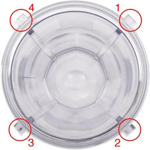 Miniatura 2 de Piezas de repuesto para licuadora, compatible con Ninja, cuchilla extractora de 7 aletas de copa de 24 onzas, compatible con Nutri, compatible