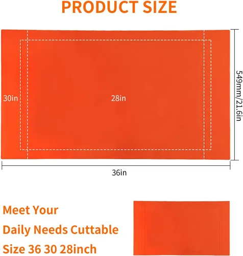 Miniatura 7 de Cubierta protectora de silicona de 17" para plancha Blackstone, alfombrilla de plancha de silicona resistente de grado alimenticio, protege