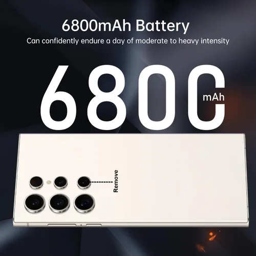 Miniatura 3 de Teléfono inteligente I24 Ultra 5G, 6+256 GB teléfono desbloqueado, Android 13.0, cámara de zoom de 48+108MP, teléfono móvil con bolígrafo integrado