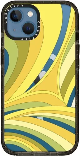 Miniatura 468 de Funda Impact de CASETiFY para iPhone 13 Pro Max con Magsafe - Estuche Claro Cuento de Invierno - Claro Negro Estuche transparente Winter Tale