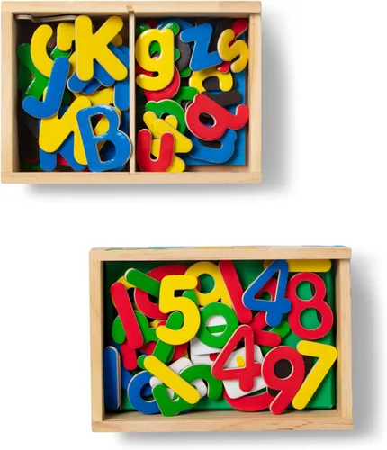 Miniatura 6 de Imanes de madera del alfabeto Melissa & Doug, Multicolor/Ninguno