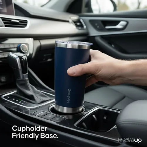 Miniatura 2 de Taza de 20 oz Taza de café de acero inoxidable aislada con tapa Taza de viaje de café y taza de café helado Taza a prueba de derrames Tazas