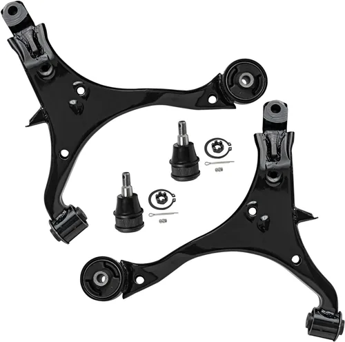 Miniatura 93 de Detroit Axle - Brazos de control superiores traseros para Chrysler 300 Dodge Challenger Charger Magnum, reemplazo del conjunto de brazos de control