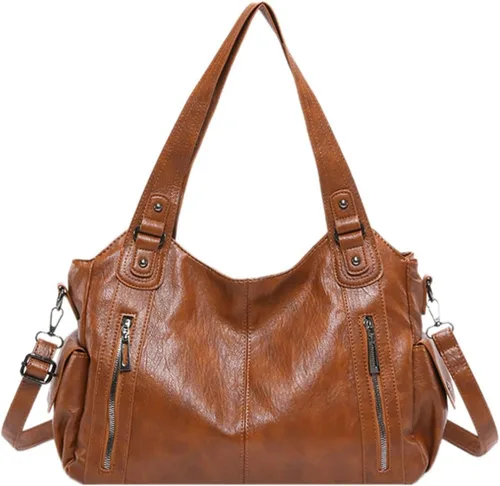 Miniatura 11 de Bolso cruzado para mujer, bolsos de mano suaves para mujer, bolsos de hombro para mujer, bolso grande de mano Fsahion, carteras para mujer