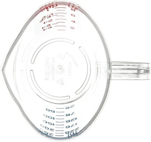 Miniatura 3 de CARLISLE FOODSERVICE PRODUCTS 4314107 - Taza medidora de plástico comercial, 1 taza, transparente (paquete de 12)