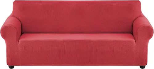 Miniatura 13 de CONRUSER Funda elástica para sofá, impermeable, funda de sofá suave, protector de muebles con parte inferior elástica para niños, mascotas