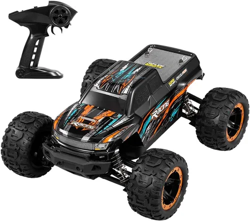 Miniatura 10 de GoolRC 16889A RC Car, coche de control remoto a escala 1:16, 4WD 45KM/H Camión RC de alta velocidad con motor sin escobillas, 2.4GHz todo terreno