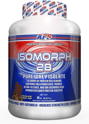 APS Nutrition Isomorph 28 Proteína en polvo | Aislado de suero puro | Aislados prensados en frío, ultrafiltrados e intercambio iónico | 0.99 oz de