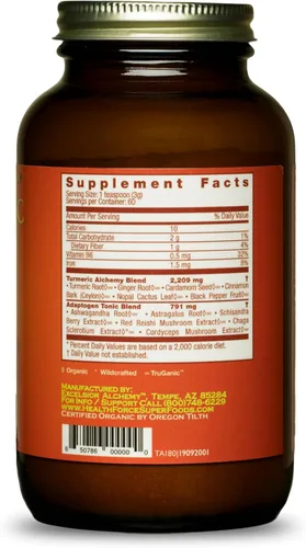 Miniatura 2 de HEALTHFORCE SUPERFOODS Alquimia de Cúrcuma - 6.35 oz Polvo