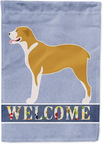 Miniatura 77 de Caroline's Treasures BB8334GF AIDI Bandera de jardín para perro de montaña del Atlas, bandera de buzón azul, bandera decorativa para patio exterior