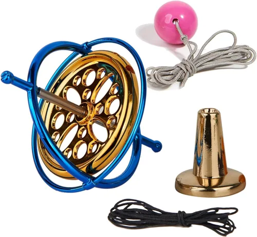 Joytech Giroscopio de precisión de metal antigravedad, juguete de equilibrio giratorio, regalo educativo AG002