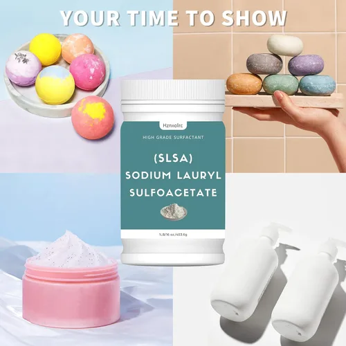 Miniatura 5 de Polvo SLSA de 1 libra para hacer bombas de baño, polvo de lauril sulfato de sodio SLSA premium, burbujas increíbles, suave con la piel, adecuado