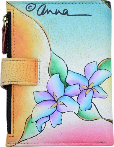 Miniatura 20 de Anna by Anuschka Cartera de mujer pintada a mano de cuero genuino para mujer