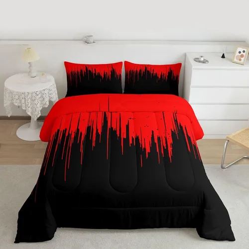 Miniatura 41 de Feelyou Lindo juego de ropa de cama de ajolote para niños y niñas tamaño twin, juego de edredón de salamandra para niños, mujeres y hombres, edredón