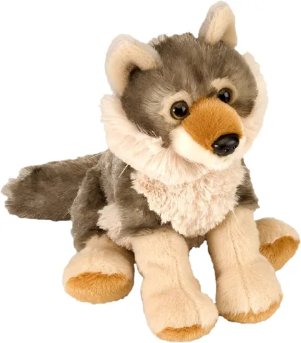Wild Republic - Peluche de lobo - juguete de peluche, muñeco de felpa, regalos para niños - Colección Cuddlekins - 8 pulgadas