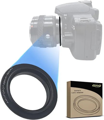 Miniatura 18 de Anillo inverso de lente macro de 1.929 in compatible con Canon EF-S 90D 80D 70D 60Da 60D 50D 40D 30D T6 T7 T5 SL3 SL2 T8i T7i T6i T6s T5i con lente