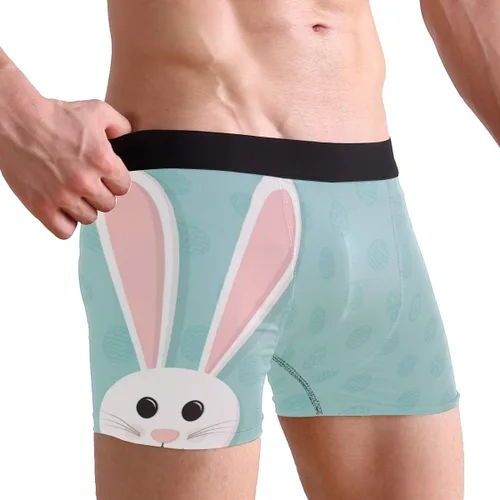 Miniatura 2 de Calzoncillos tipo bóxer para hombre, ropa interior de huevo, calzoncillos tipo bóxer suaves