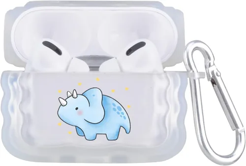 Miniatura 8 de Linda funda de koala para dormir compatible con AirPods Pro, funda protectora para Airpods Pro de dibujos animados para niñas y mujeres con llavero