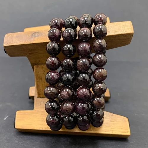Miniatura 117 de Gem Avenue Handmade Round Bead Stretch Bracelet Unisex Natural Stone Beaded Jewelry for Men & Women, Elastic Wristband for Daily Wear