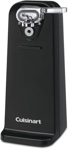 Miniatura 6 de Cuisinart Classic Maker, gofre redondo, plateado y abrelatas eléctrico CCO-50BKN Deluxe, color negro