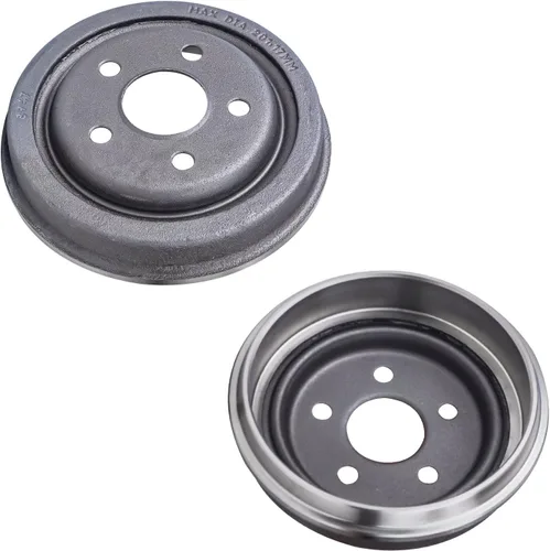Miniatura 22 de Detroit Axle - Kit de freno trasero para Ford 2022 2023 Maverick 11.89 pulgadas rotores de freno de disco perforados y ranurados pastillas de freno
