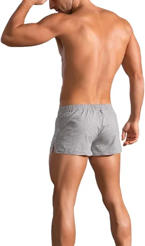 Miniatura 2 de palglg Pantalones cortos de culturismo para hombre con cierre de cordón de entrepierna de 3 pulgadas de algodón