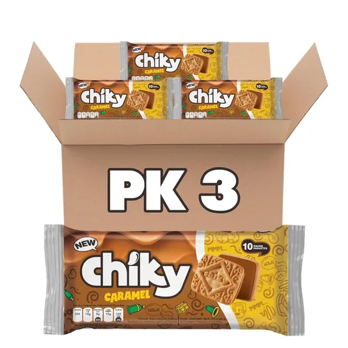 Miniatura 12 de Chiky Galletas de Chocolate Fudge, crujientes y dulces, centro de crema suave, textura crujiente que se derrite en cada bocado, 16.9 onzas, 1 caja