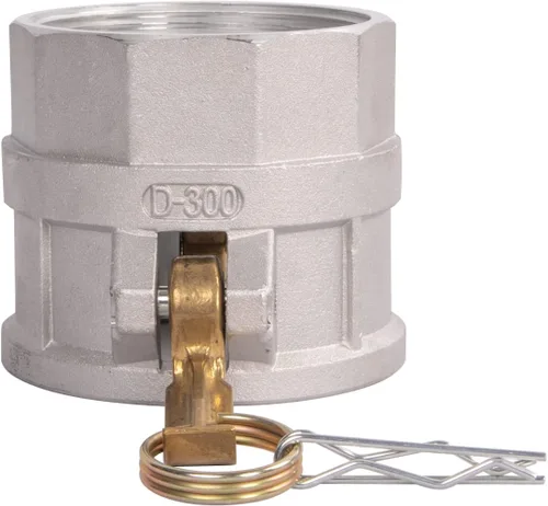 Miniatura 2 de 2 piezas de accesorios de bloqueo de leva fundida por gravedad de aluminio (3 pulgadas parte D) de manguera de leva y ranura, acoplador hembra X