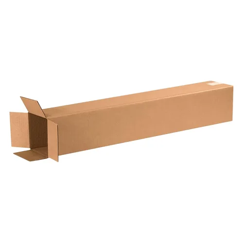 BOX USA Cajas de cartón corrugado de 6 x 6 x 36 pulgadas de alto, 6 pulgadas de largo x 6 pulgadas de ancho x 36 pulgadas de alto, paquete de 25 |