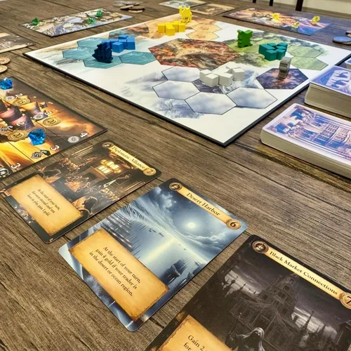 Miniatura 3 de Juego de mesa Trade and Triumph – Juego de estrategia de comercio medieval y gestión de recursos para adultos y familiares a partir de 13 años