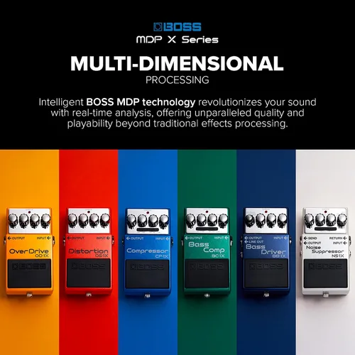 Miniatura 7 de BOSS NS-1X Supresor de Ruido Reductor de Ruido de Próxima Generación y Puerta Ultra Rápida para Guitarra, Bajo y Otros Instrumentos Tecnología