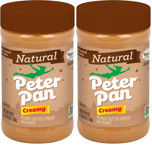 Miniatura 7 de Peter Pan Mantequilla de maní cremosa natural, 40 onzas