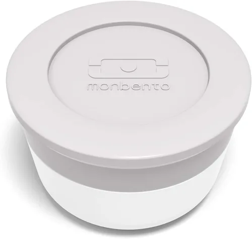 monbento - Recipiente para salsa To Go con tapa MB Temple - Mini recipiente de salsa a prueba de fugas para lonchera - Reutilizables - Para el Gris