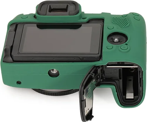 Miniatura 6 de Rieibi Funda protectora de silicona suave para cámara Canon EOS R8 EOSR8, funda ligera para cámara EOS R8 - Verde