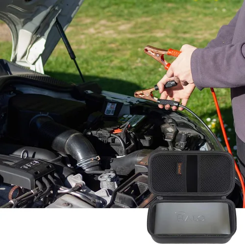 Miniatura 7 de Canboc Funda de transporte para Halo Bolt 58830/57720/44400 mWh, cargador de teléfono portátil Halo Bolt ACDC Max 55500 mWh, bolsa de malla
