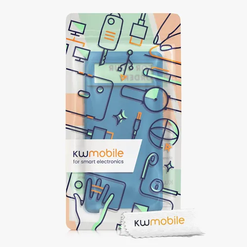 Miniatura 651 de kwmobile Funda Compatible con Google Pixel 6 Pro - Funda de teléfono de silicona TPU con acabado suave - Azul Arrecife