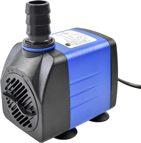 CHANCS Bomba de agua sumergible 10W 158GPH AC 110V FishTank Bomba 4.1ft High Liftfor acuario hidroponía 10W x 600L/H