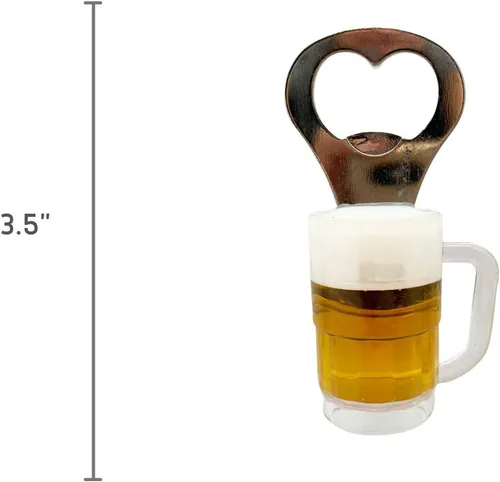 Miniatura 2 de Abridores magnéticos de botellas de cerveza Stein imán para nevera