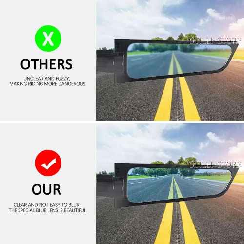 Miniatura 6 de Para BMW F900R 2017-2023 F900XR 2020-2023 F900 R XR Espejos laterales de viento de motocicleta Espejo retrovisor ajustable Accesorios de motocicleta