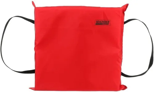 Miniatura 2 de Seachoice Cojín de flotación de espuma marina de emergencia, cuadrado, 15 pulgadas x 15 pulgadas, rojo