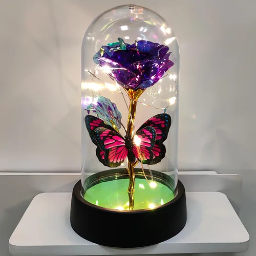 Miniatura 10 de Rosa Eterna para el Día de la Madre, Ideas de Flores para el Día de la Madre, Regalos de Flores para Mamá y Esposa del Día de la Madre de Hija