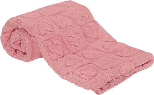 Miniatura 12 de MACEVIA Mantas Decorativas de Corazón para Mujeres, Manta de Amor con Corazones para Ella, Esposa, Novia, Mamá, Manta de Vellón Súper Suave y Cálida