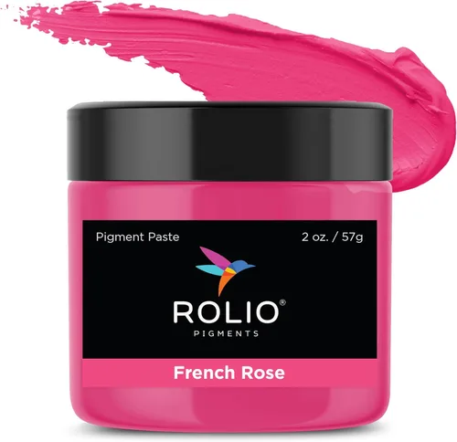 Miniatura 9 de Rolio Juego de pasta de pigmentos, 10 colores, juego primario, tarros de 1 oz, pigmentos de color de resina para resina epoxi, polvo de mica, Juego