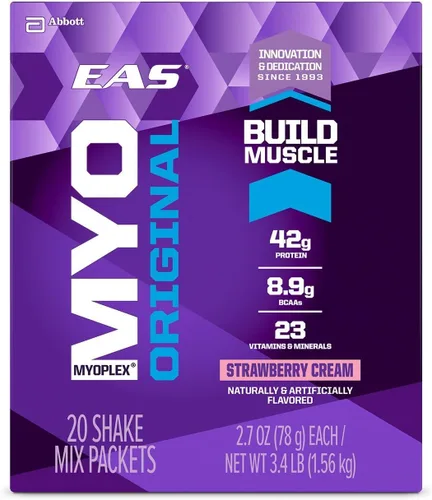 Miniatura 2 de Paquetes originales de batidos de proteínas múltiples EAS Myoplex., AB-149, 1, 20