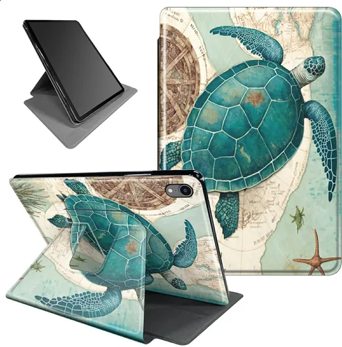 Miniatura 143 de Funda para iPad mini 6 para iPad mini 6ª generación 8.3 pulgadas 2021 360 grados giratorio soporte ligero cubierta inteligente protectora